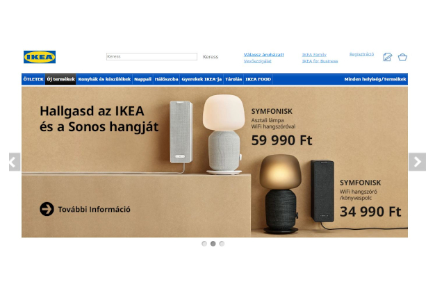 IKEA régi slider