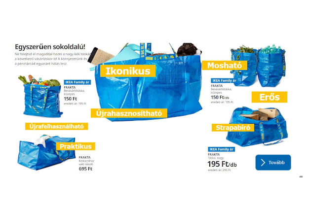 IKEA új weboldal UX